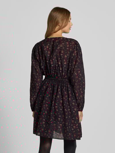 MSCH Copenhagen Mini-jurk van een mix van viscose en elastaan, model 'Nancy' Zwart - 5