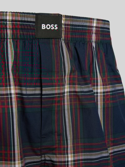 BOSS Bokserki z czystej bawełny w zestawie 2 szt. Ciemnoniebieski 2