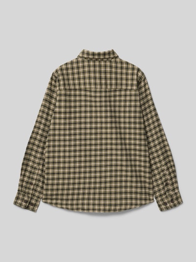 Jack & Jones Regular Fit Hemd mit Umlegekragen Modell 'James' Oliv 3