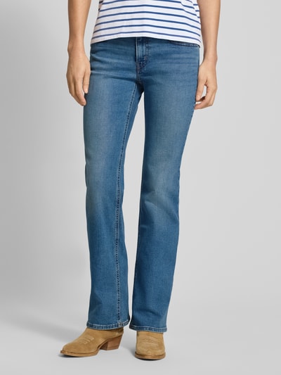 Levi's® Bootcut-jeans van katoenmix Bleu - 4