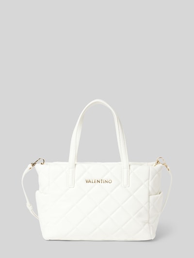 VALENTINO BAGS Handtas met doorgestikte naden, model 'OCARINA' Wit - 1