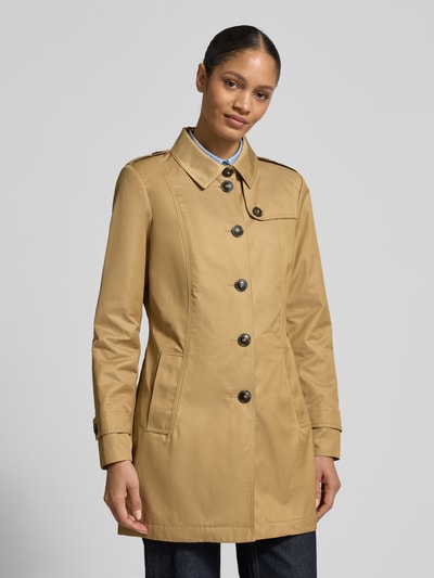 FUCHS SCHMITT Trenchcoat mit Ärmelriegeln Camel 4