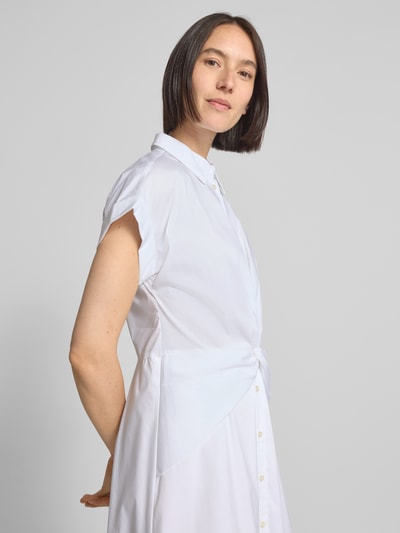 Lauren Ralph Lauren Sukienka koszulowa z wiązanym detalem model ‘CIAN’ Biały 3
