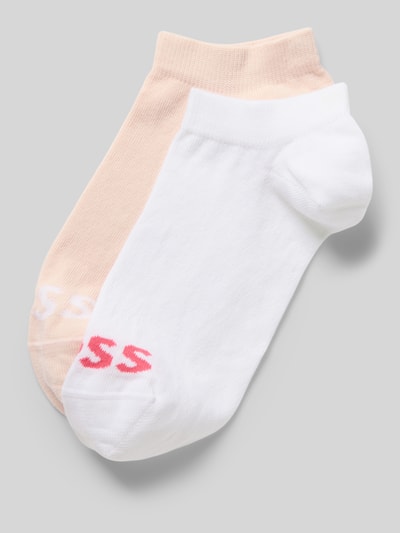 BOSS Sneakersocken mit Label-Print im 3er-Pack Hellrosa 1