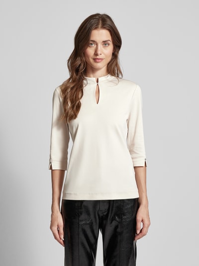 Marc Cain Longsleeve mit 3/4-Arm Ecru 4