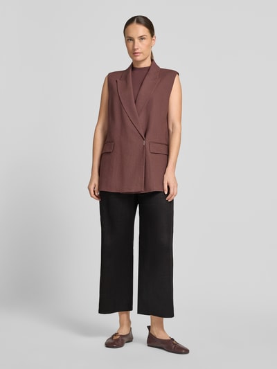 Max Mara Studio Regular Fit Culotte in verkürzter Länge Modell 'TARTUFO' Black 1