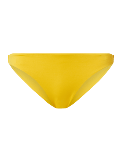 Banana Moon Bikinislip met logo-applicatie, model 'Wila' Mosterdgeel - 2
