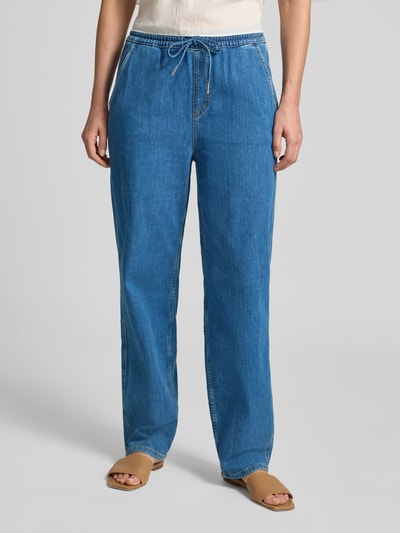 Marc O'Polo Relaxed Fit Jeans aus Baumwoll-Mix Ocean Melange 4