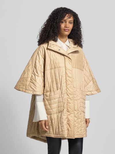 MM Oversized Steppjacke mit Fledermausärmeln Modell 'ORAZIO' Camel 4