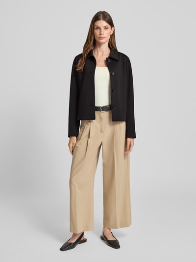 s.Oliver BLACK LABEL Regular Fit Kurzblazer mit Stretch-Anteil Black 1