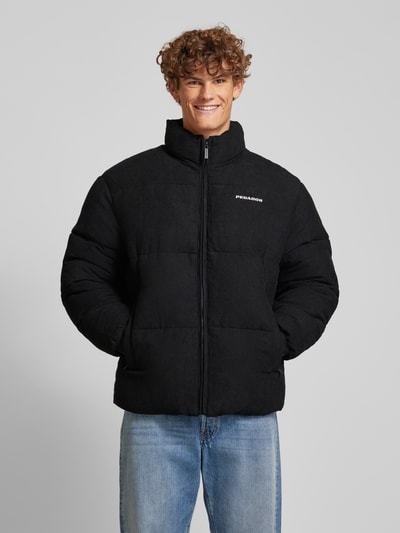 Pegador Jacke aus Cord mit Stehkragen Modell 'SOLIN' Black 4