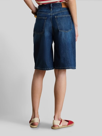 Lauren Ralph Lauren loose fit bermuda van denim Jeansblauw - 5