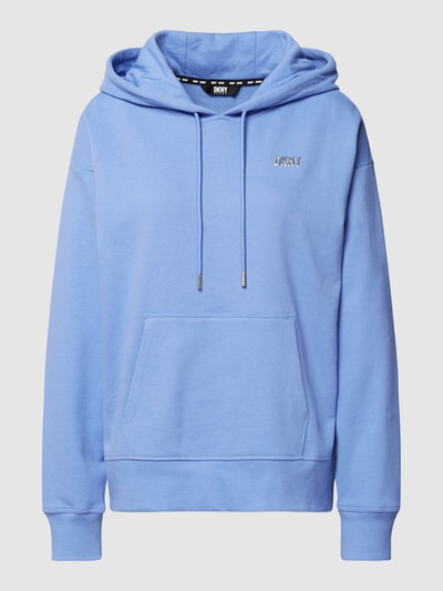 DKNY PERFORMANCE Hoodie mit Label-Detail Bleu 2