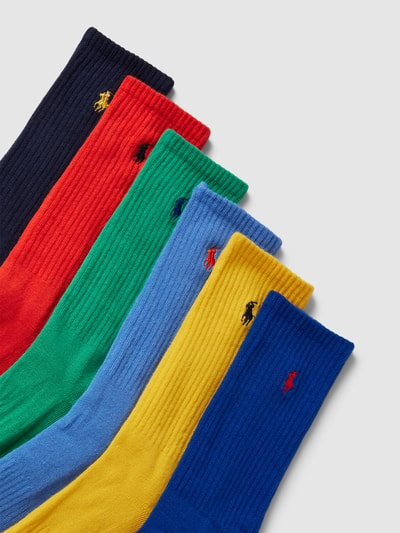 Polo Ralph Lauren Underwear Skarpety z wyhaftowanym logo w zestawie 6 szt. Zielony 2