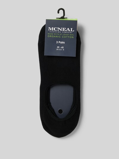 MCNEAL Skarpetki stopki melanżowe w zestawie 3 szt. Czarny 3