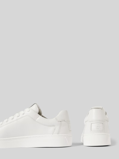 Gant Sneaker aus Leder mit Label-Details Weiss 2