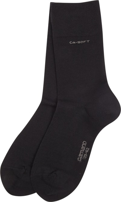 camano Socken im 2er-Pack Black 3