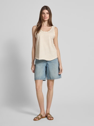 Smith and Soul Tanktop met U-hals Zand - 1