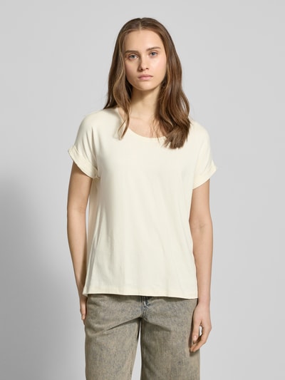 Only Regular Fit T-Shirt mit Viskose-Anteil Modell 'MOSTER' Offwhite 4