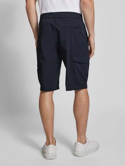 BOSS Green Regular Fit Cargoshorts mit elastischem Bund Modell 'Urbanex' Dunkelblau 5