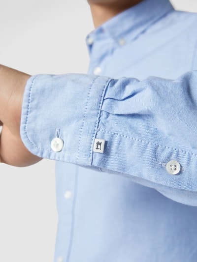 Scotch & Soda Regular Fit Freizeithemd aus Oxford Hellblau 3