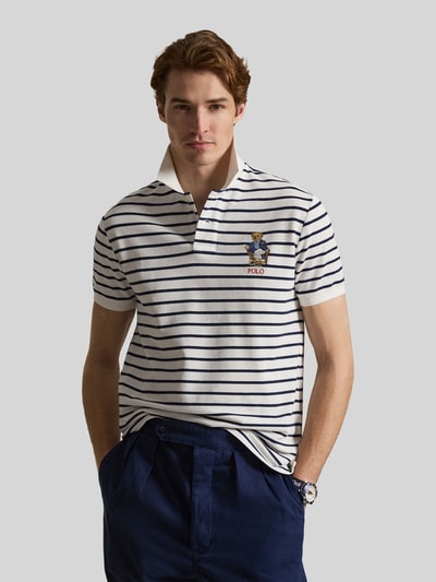 Polo Ralph Lauren Koszulka polo o kroju regular fit z detal:em z nadruk polo bear Biały 4