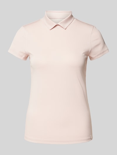 Marc Cain T-shirt met platte kraag Roze - 2