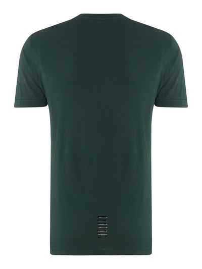 Ea7 Emporio Armani T Shirt Mit Gummiertem Logo Print Bottle Online Kaufen