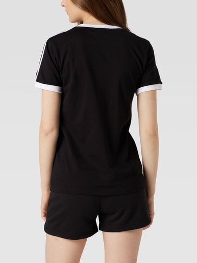 adidas Originals T-Shirt mit Label-Stitching Black 5