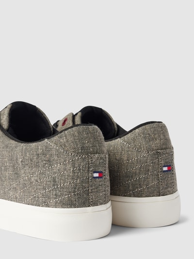 Tommy Hilfiger Sneakers met labeldetails, model 'VULC' Zwart - 2