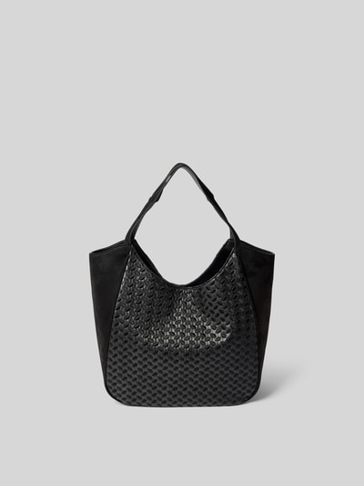 Lala Berlin Shopper mit Strukturmuster Black 4