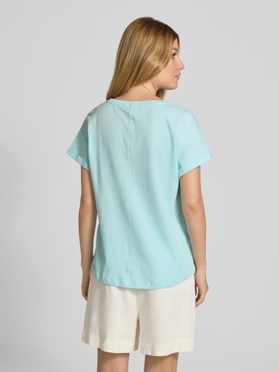 Tom Tailor Regular fit T-shirt van puur katoen Lichtblauw - 5