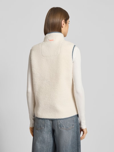 Superdry Weste mit Stehkragen Offwhite 5