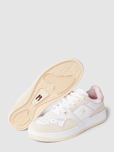 Tommy Jeans Sneakers met labeldetails, model 'DECON' Beige - 4