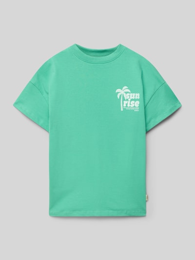 Garcia T-Shirt mit Motiv-Print Lagune 1