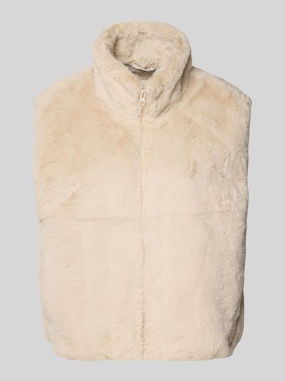 FREE/QUENT Gilet van imitatiebont, model 'FONY' Offwhite - 2