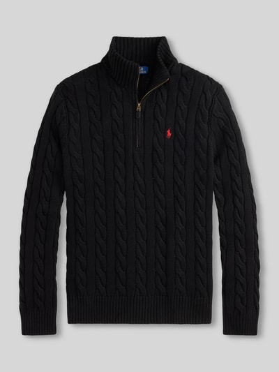 Polo Ralph Lauren relaxed fit schipperstrui van puur katoen Zwart - 2