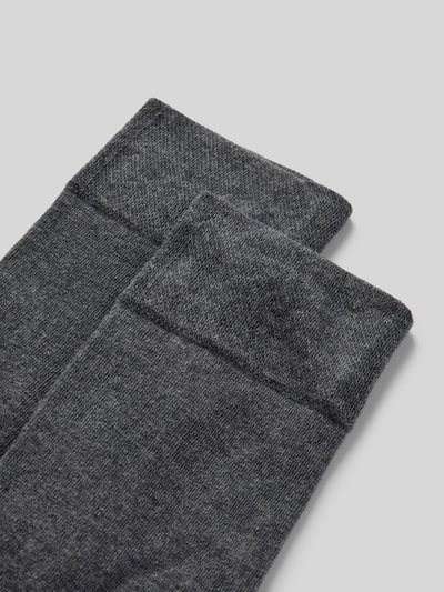 Productfoto, Socken met elastische boorden in 2-pack van Christian Berg Men, katoenmix, effen design, heren.