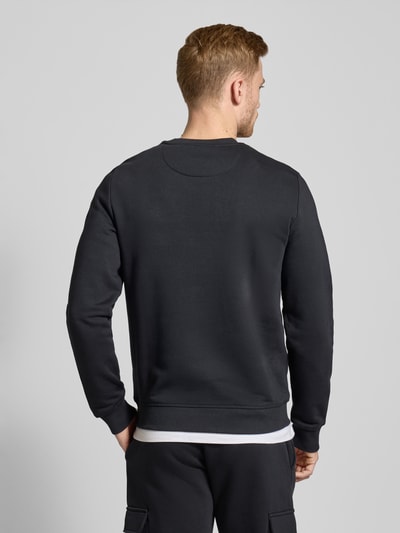 MCNEAL Sweatshirt mit Label-Stitching Black 5