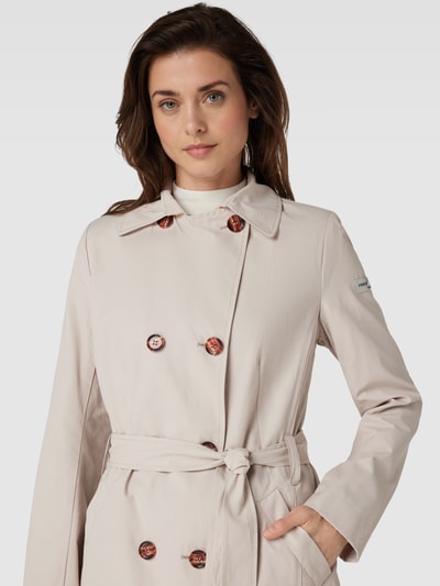 Frieda & Freddies Trenchcoat mit Reverskragen Modell 'Hillary Neo' Sand 3