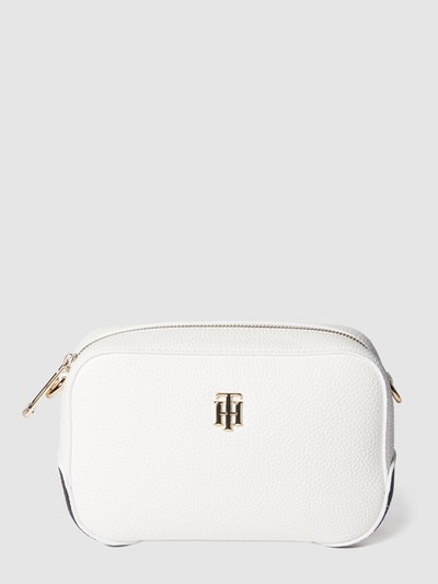 Tommy Hilfiger Handtasche mit Schulterriemen und Logo-Applikation Offwhite 2