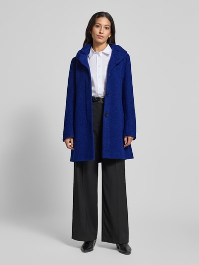 Gil Bret Płaszcz ze stójką i wpuszczanymi rękawami Królewski niebieski 1