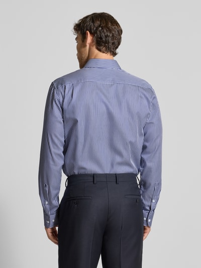 SEIDENSTICKER REGULAR FIT Regular fit zakelijk overhemd met kentkraag, model 'New Kent' Marineblauw - 5