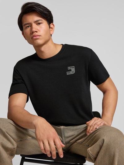 G-Star Raw T-shirt z nadrukiem z logo Czarny 3