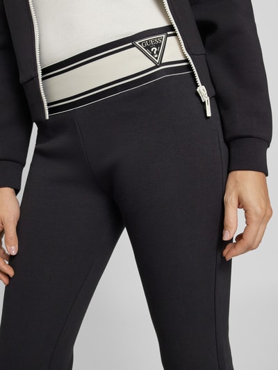 Guess Activewear Regular fit sweatpants met elastische band, model 'ANN' Zwart - 3