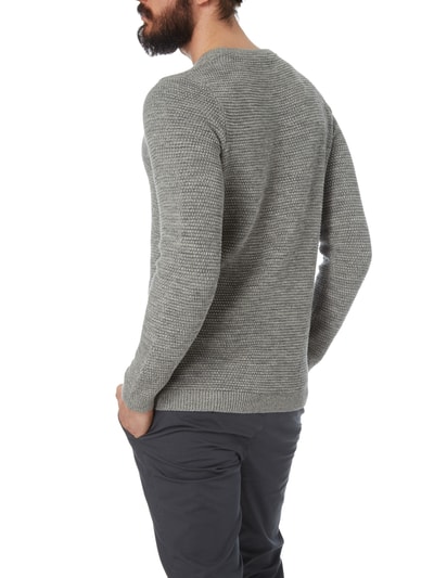 Selected Homme Pullover mit Rundhalsausschnitt Hellgrau 5