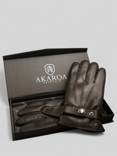 Akaroa Handschuhe mit Touchscreenfunktion Modell 'RON' Black 4
