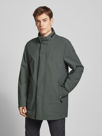 Geox Jacke mit Stehkragen Modell 'Car' Oliv 4