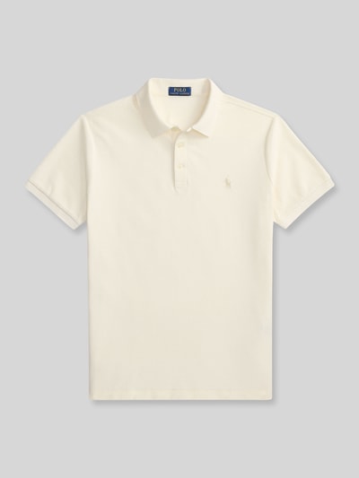Polo Ralph Lauren Koszulka polo z czystej bawełny o kroju regular fit Écru 2
