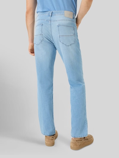 Brax Regular Fit Jeans aus Baumwoll-Kaschmir-Mix Modell 'Cadiz' Dunkelblau 5